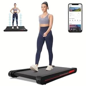Sperax Walking Vibration Pad with APP, 3 in 1 Under Desk Treadmill, 2.5HP Low Noise Walking Treadmill Pad with Remote Control,Portable Treadmills for Home Office